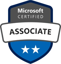 Microsoft Certified Associate badge