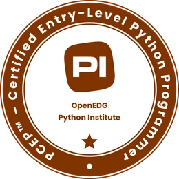 Python PCEP badge